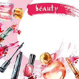 英文字体高清背景素材下载推荐 千库网化妆品主题资源